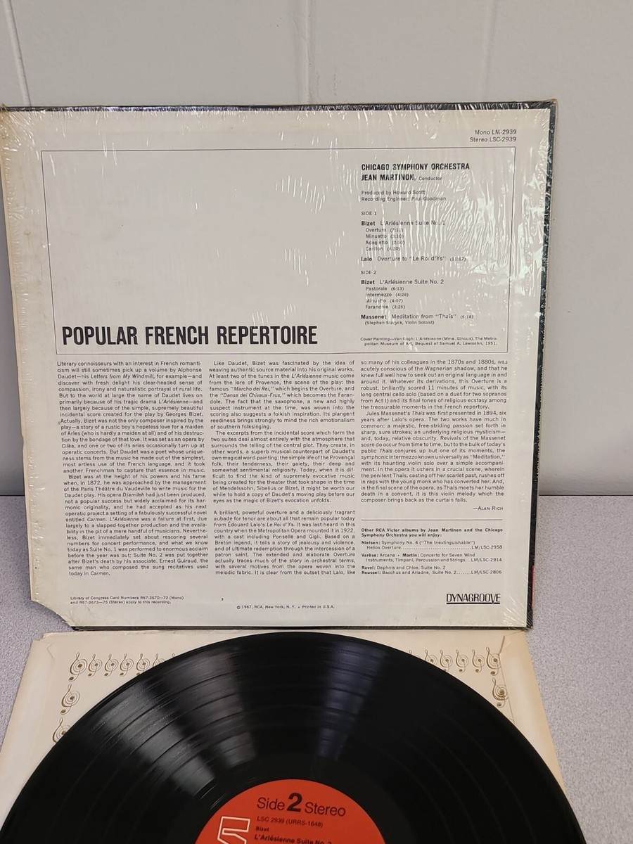 Georges Bizet L'Arlesienne Suites 1 And 2 Overture To Le Roy d'Y