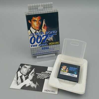 James Bond 007 The Duel - Spiel OVP CIB BOX - SEGA Game Gear Handheld Gameboy