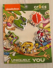 Nickelodeon Throwback 5 Pack Crocs Jibbitz Charms SpongeBob