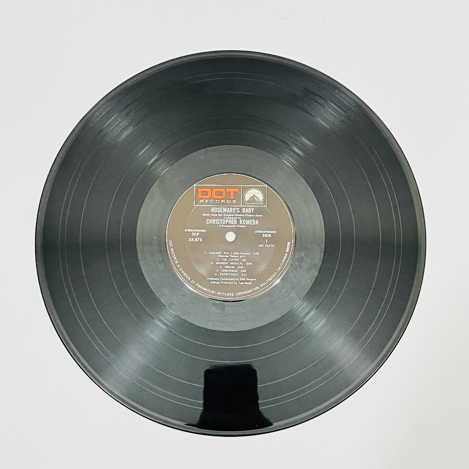 Rosemary's Baby 1968 Soundtrack DOT DLP 25875 eBay