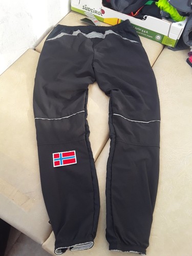 SWIX NORWAY brand Olympic team WIND stretch MEN size M pants trousers leggings - Picture 9 of 10