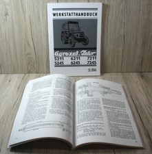 Zetor Werkstatthandbuch Traktor Agrozet 5211 6211 7211 5245 6245 7245