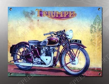 VINTAGE TRIUMPH TST 1939 IMAGE BANNER NOS IMAGE REPRODUCTION