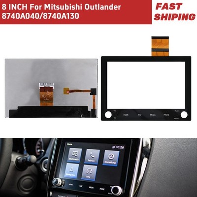 For Mitsubishi Outlander 2019-2022 8'' Touch Screen Navi Display Digitizer Repair