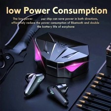 TWS Bluetooth Earbuds Waterproof Bluetooth 5.1 Headset Noise Cancelling Wireless