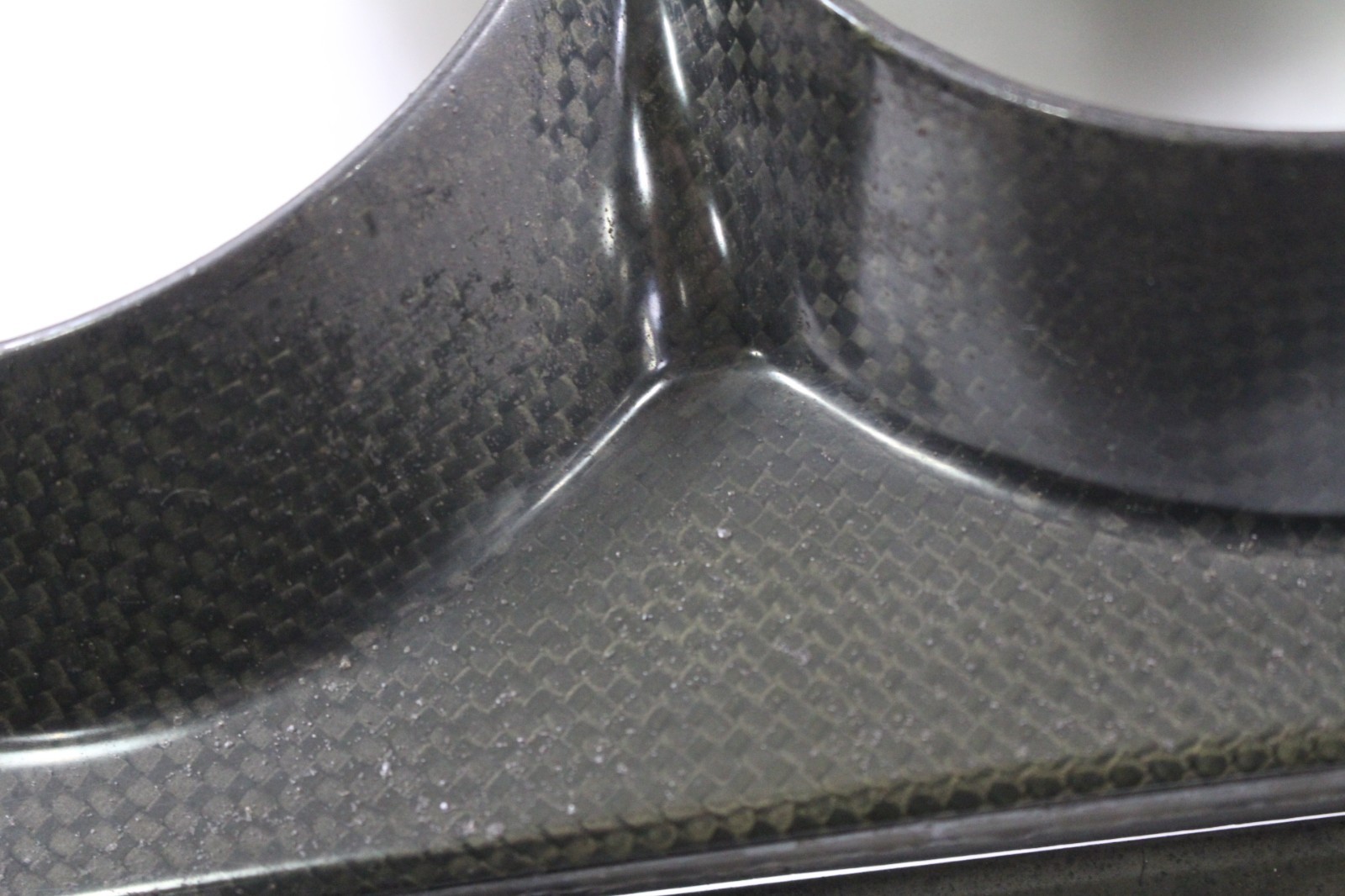 Ferrari F430 Carbon Fiber Center Radio Dash Bezel, Used Aftermarket P/N 68648300