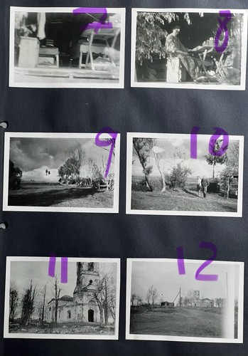German Police ww2 foto 12 x Russia Russia Russia da album fotografico Germania - Foto 2 di 14