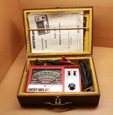 Vintage Actron (Model 628) Inductive Diagnostic Analyzer Plus Home-Made Box