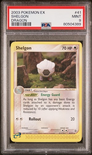 Shelgon graded PSA 9 for sale on eBay