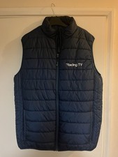 *NEW* Racing TV professional soft Puffer gilet, size XL Get Ready For Cheltenham