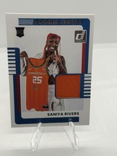 2025 Panini Donruss WNBA Saniya Rivers RC Rookie Jersey #12 Connecticut Sun
