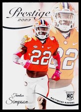2023 Panini Prestige - Trenton Simpson #380 *RC* - Baltimore Ravens