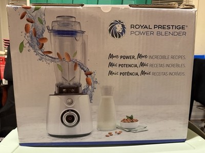 Royal Prestige Power Blender 1500W 2L 10-Speed Pulse White/Black Smoothies