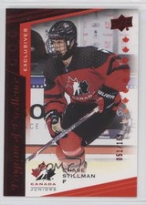 2021 Upper Deck Team Canada Juniors Exclusives 51/165 Chase Stillman #116 0x1