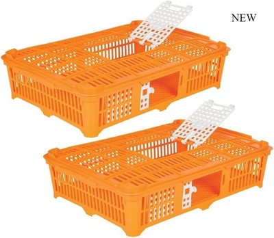 Premier 1 Quail Transport Crate - 26'' L x 16'' W x 5'' H, Plastic,2 Pack