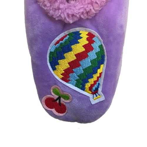 Snoozies - Groovy Patches Foot Coverings - Lavender - Small - 第 3/3 張圖片
