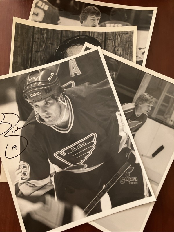 St. Louis Blues Autographed 8x10” Photo Lot