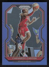 2021 Panini Prizm WNBA #49 Chennedy Carter Prizms Blue #/149