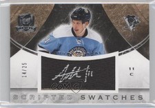 2008-09 Upper Deck The Cup Scripted Swatches 14/25 Jordan Staal #SS-JS Auto 0c3