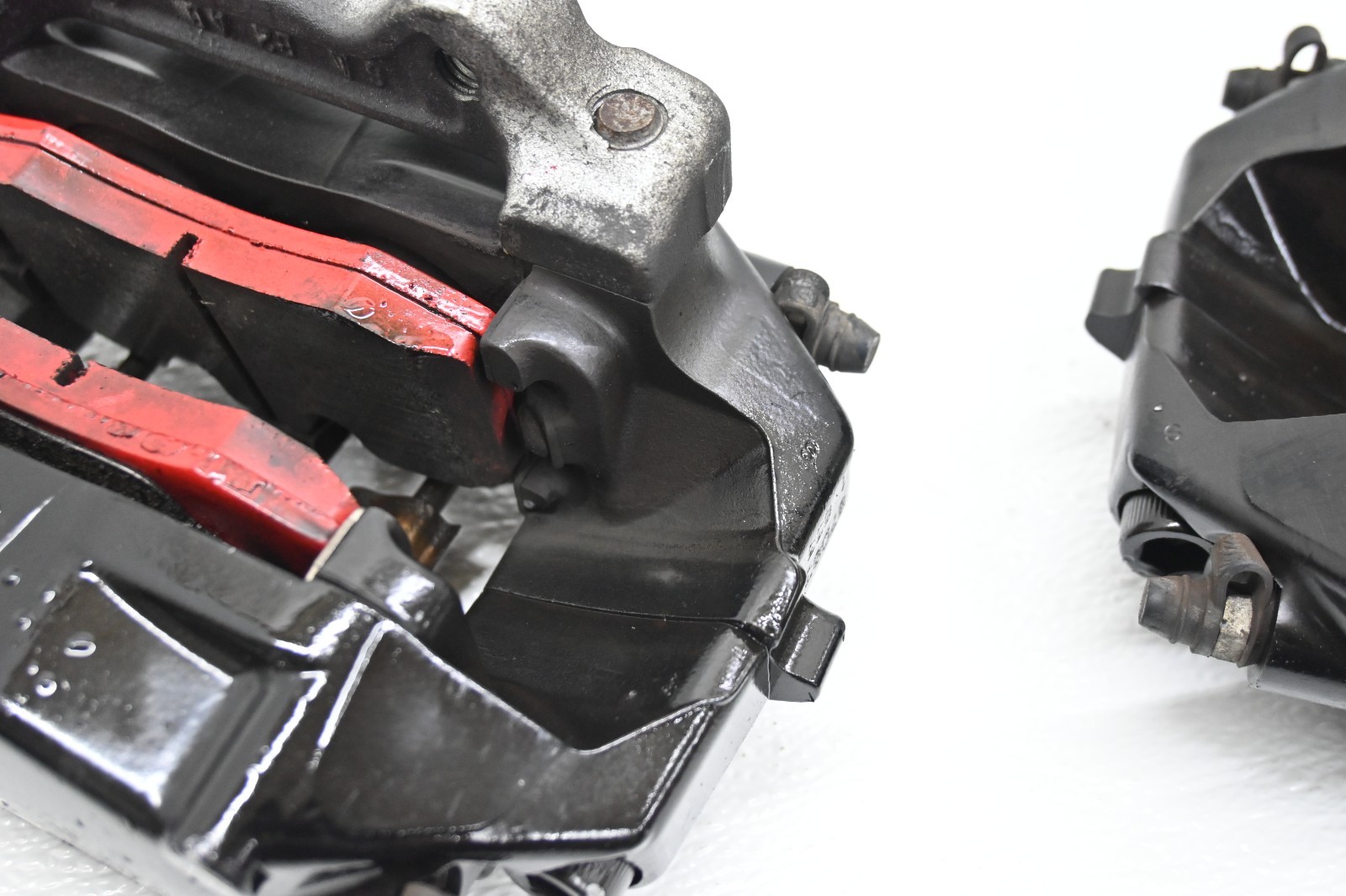 ⭐ 03-12 Maserati Quattroporte Rear Brembo Brake Caliper Carrier Set Black Oem
