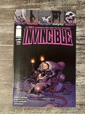 Invincible #114 Image Comic Low Print Run Robert Kirkman Ryan Ottley Amazon HTF