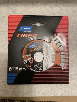 Premium Qualität Norton Tiger 115 mm Winkelschleifer Diamanttrennscheibe