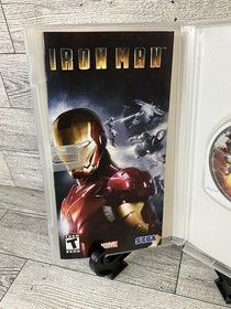 Iron Man PSP (Sony PlayStation Portable) - CIB Complete w/ Manual - Tested
