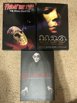 Neca Horror Lot: Nosferatu, Jason Friday The 13th The Final Chapter, H2O