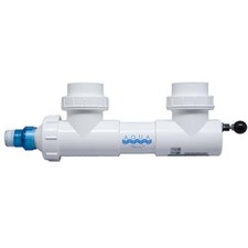 Aqua Ultraviolet 15 watt UV 3/4in barbs white with Wiper - A00011