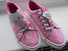 Girls LOL surprise girls trainers size 12 excellent condition used once