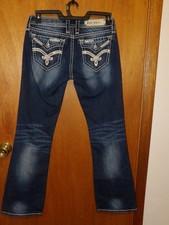 WOMEN'S ROCK REVIVAL JEANS SIZE 29 ELAINA BOOT