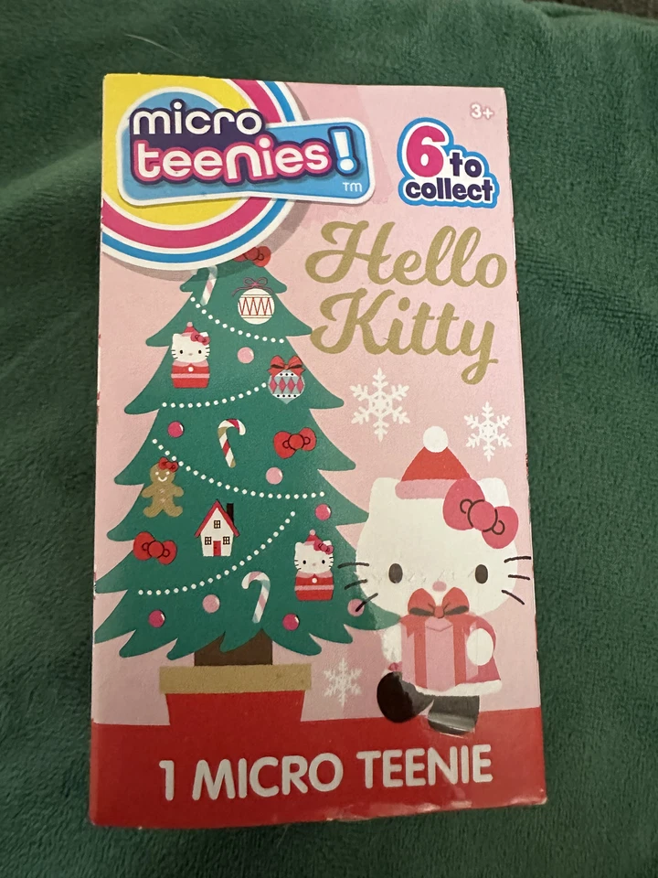 SANRIO HELLO KITTY & FRIENDS Micro Teenies "Hello Kitty & Friends" Holiday Edition 3" Plush Toy "You Pick"