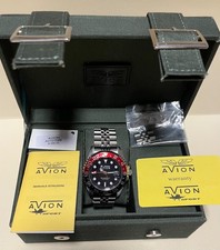 Avion Automatico GMT 10 ATM in Acciaio