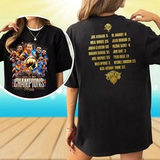 HOT SALE! Finals Champions N.Y Knicks 2026 Basketball Team Name & Number Gift