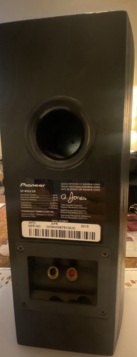 Buy Pioneer SP-BS22-LR Andrew Jones Designed Bookshelf Loudspeaker