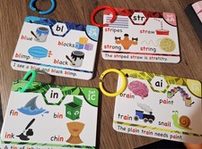 Phonics Flash Cards - Learn to Read in 20 Phonic Stages - Education for Kids
