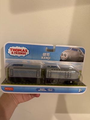 Kenji + Tender Thomas The Tank Engine Trackmaster Motorized Train Mattel