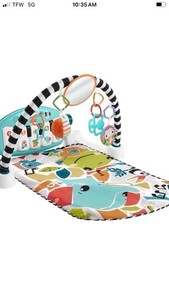 Fisher Price Glow and Grow Kick and Play Piano Gym Newborn Activity Mat