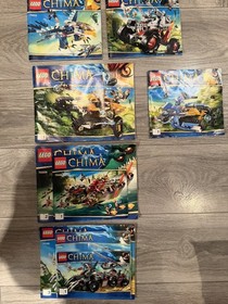 LEGO LEGENDS OF CHIMA LOT 5+ SETS READ DESCRIPTION 