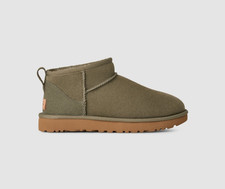 UGG Classic Ultra Mini - Women's Boots - Moss Green / Amphora