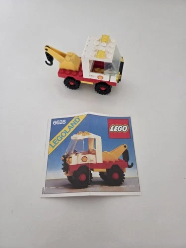 LEGO Town 6628 Shell Tow Truck Complete with Instructions