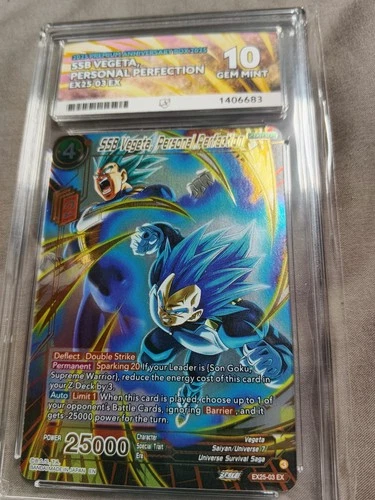 SSB Vegeta Personal Perfection EX25-03 Dragon Ball Super Card Game Ace 10