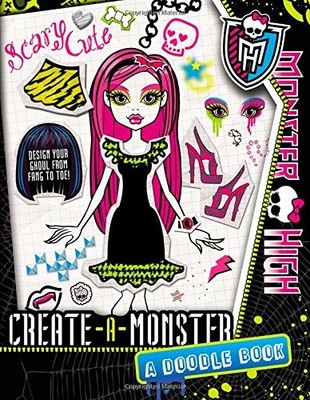Monster High: Create-a-Monster: A Doodle Book - paperback Mayer, Kirsten