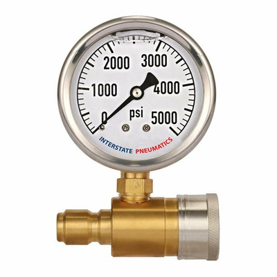 #ad Snap On Quick Connect Pressure Washer Pressure Gauge Gage $30.74