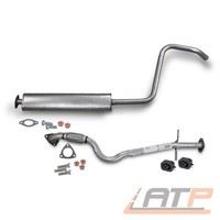 Abgasrohr + MittelschalldÄMpfer FÜR Chevrolet Cruze 1.6 1.8 Opel Astra J P10 1.6