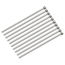 Straight Ejector Pins 4mm Dia 65Mn Steel Roun...