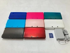 Nintendo 3DS Select Color Console region free  / Charger SD card  from US