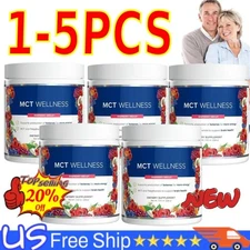 MCT Wellness Powder, Supports Energy & Brain, Raspberry Medley 7.62Oz]