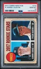 2017 Topps Heritage Aaron Judge Tyler Austin Rookie Card RC #214 PSA 10 GEM MINT