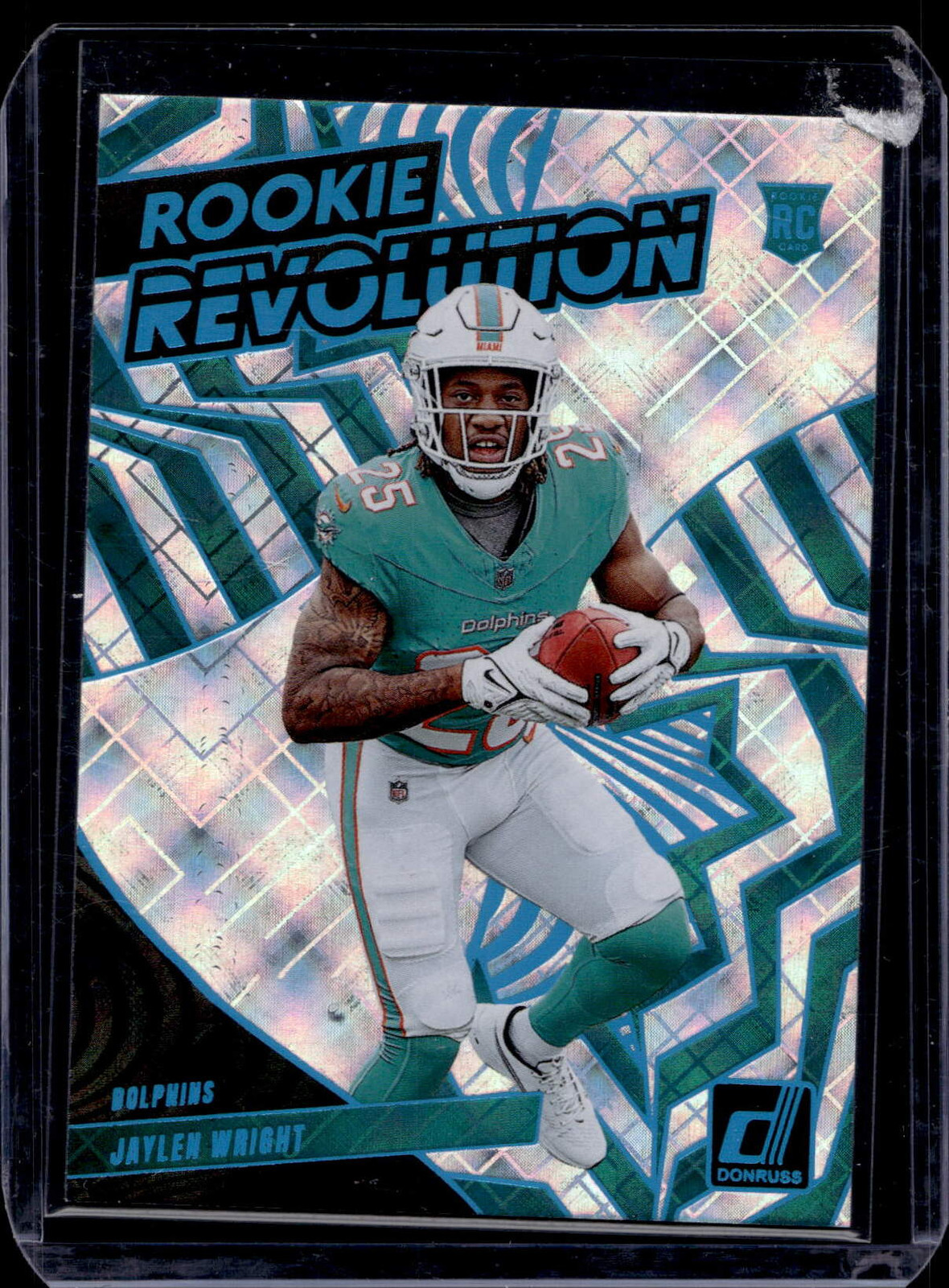 2024 Donruss #33 Jaylen Wright Rookie Revolution Cosmic #/100
